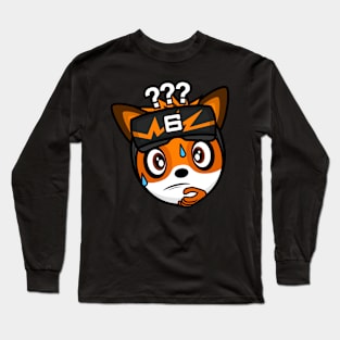 Confused Gamer Fox OpDaMyZr Long Sleeve T-Shirt